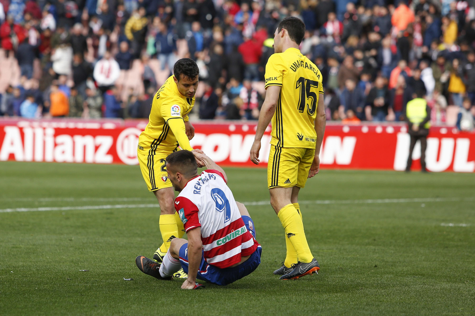 Las imágenes del Granada-Osasuna