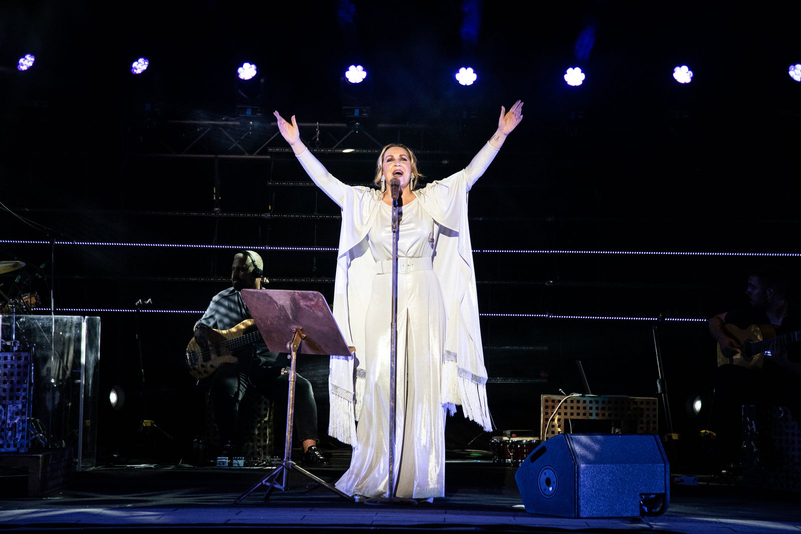 Imágenes del concierto de Niña Pastori en el Foro Iberoamericano de la Rábida