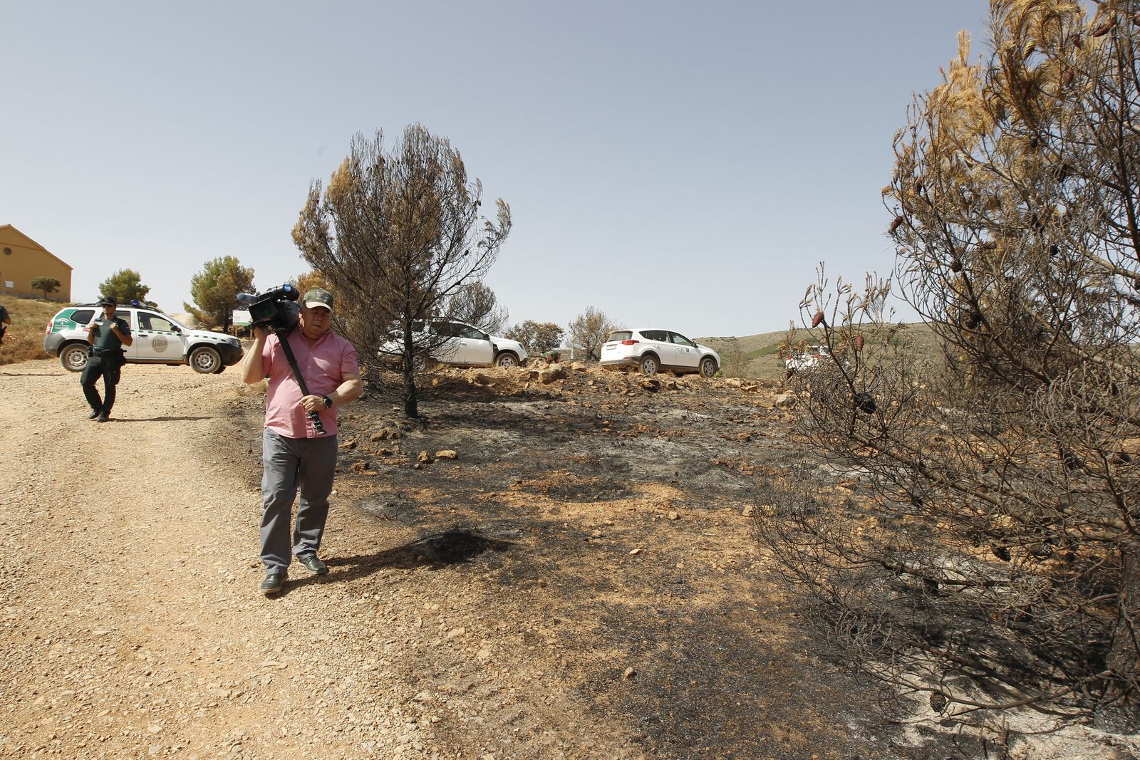 Fotogalería incendio extinguido Sierra de Gádor