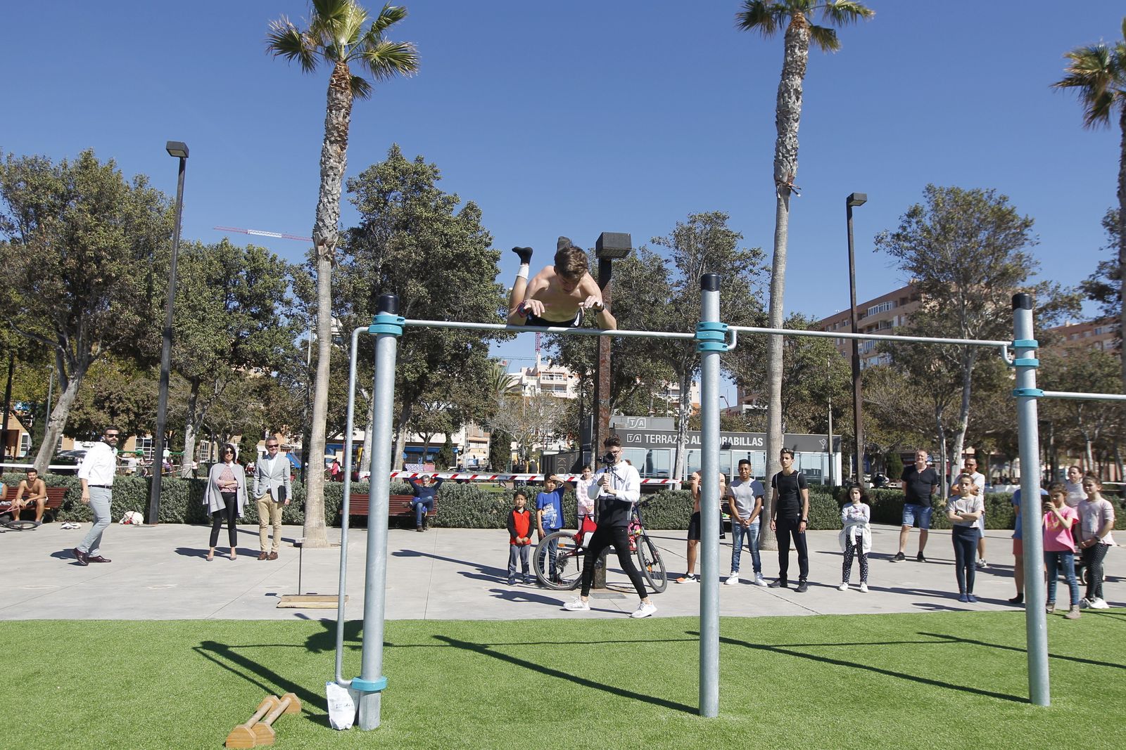 Fotogalería Pista de Calistenia. Parque de los Periodistas. Almería