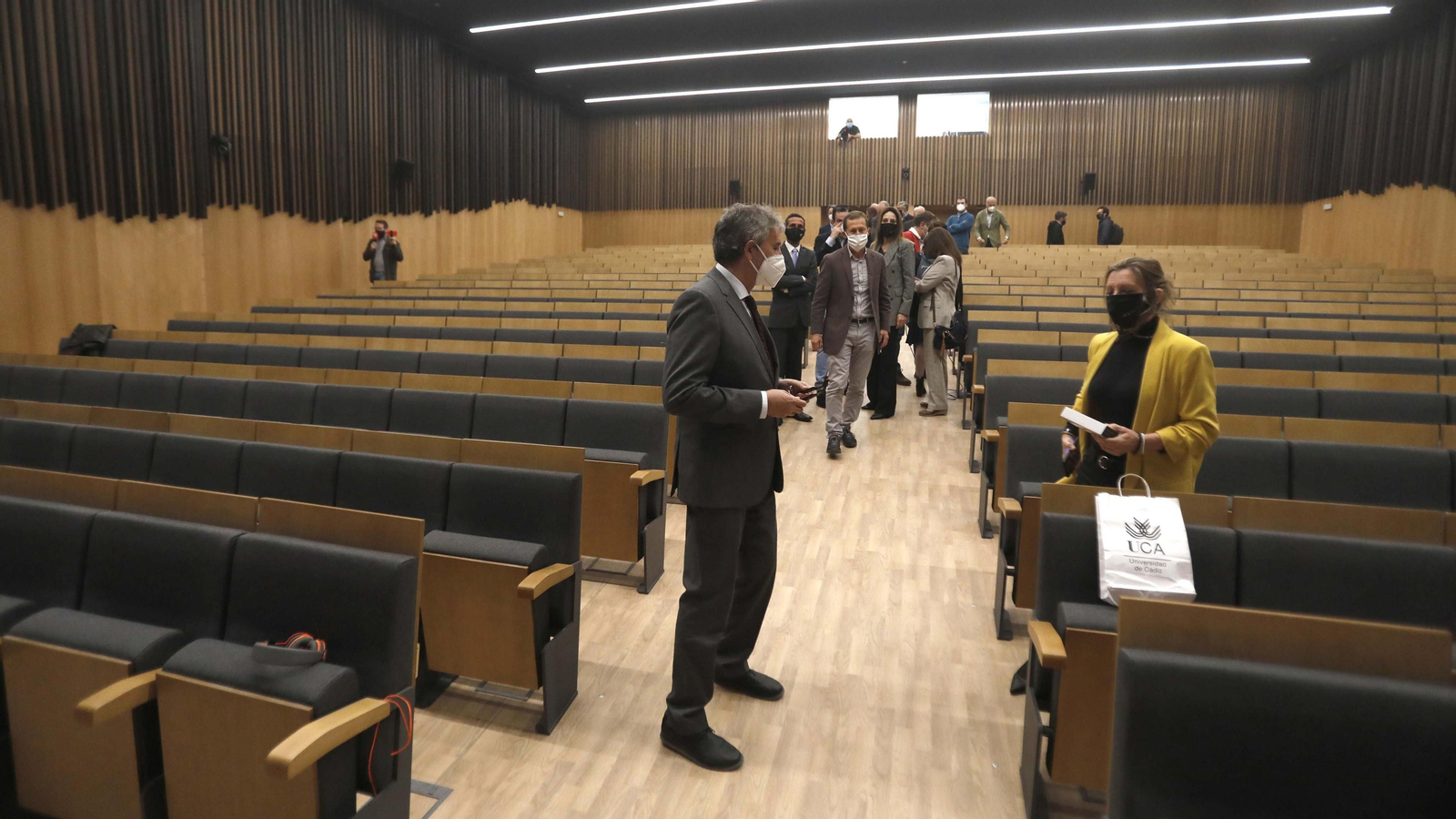 Las fotos del nuevo salón de actos de la Escuela Politécnica Superior de Algeciras