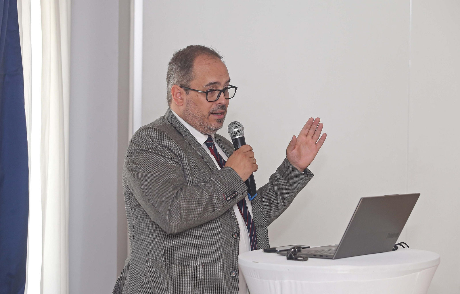 La conferencia del comisionado para el Corredor Atlántico en el Propeller Club Algeciras, en imágenes