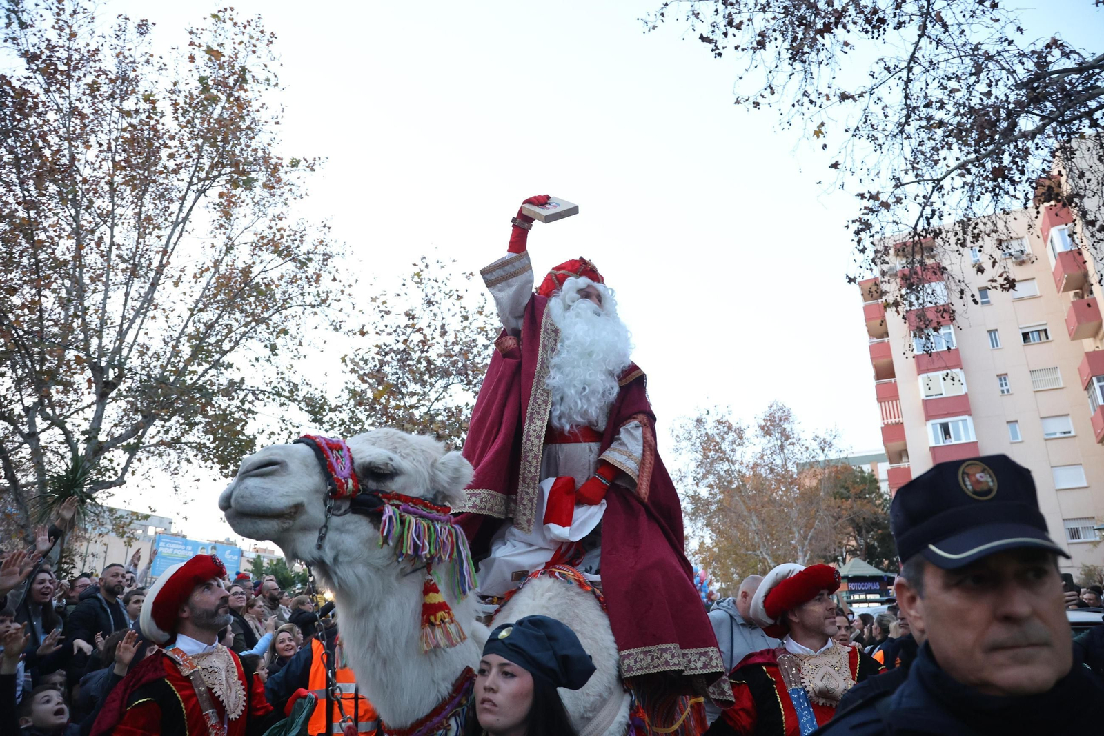 La Cabalgata de Reyes Magos de Cruz de Humilladero, en imágenes