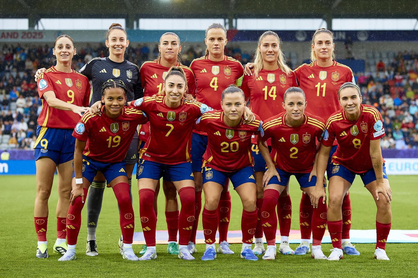 Las fotos de la goleada de España sobre Bélgica en la Eurocopa femenina