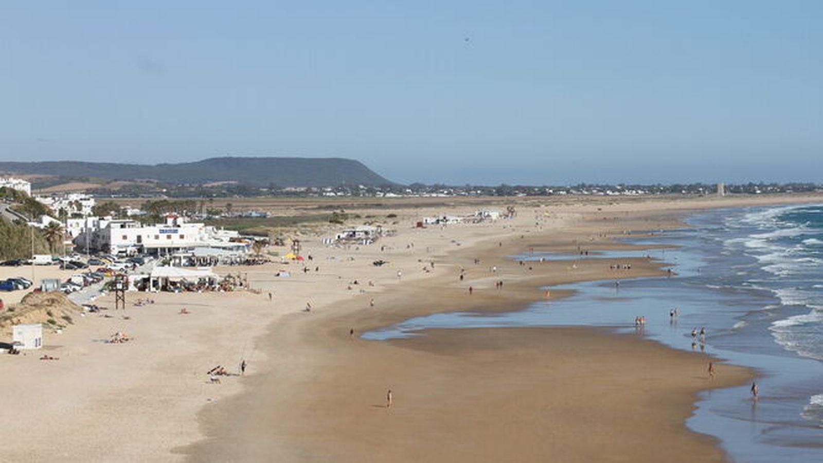 La playa de la Fontanilla en Conil.