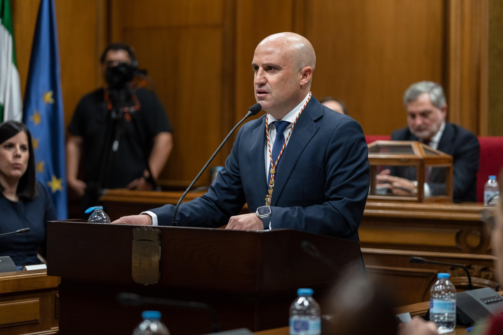 Así se ha vivido la investidura del nuevo presidente de la Diputación Provincial de Almería