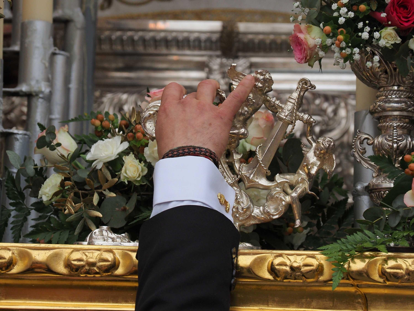 Las mejores imágenes de 'La Mulita' en Isla Cristina, única procesión en la tarde del Domingo de Ramos en la costa onubense