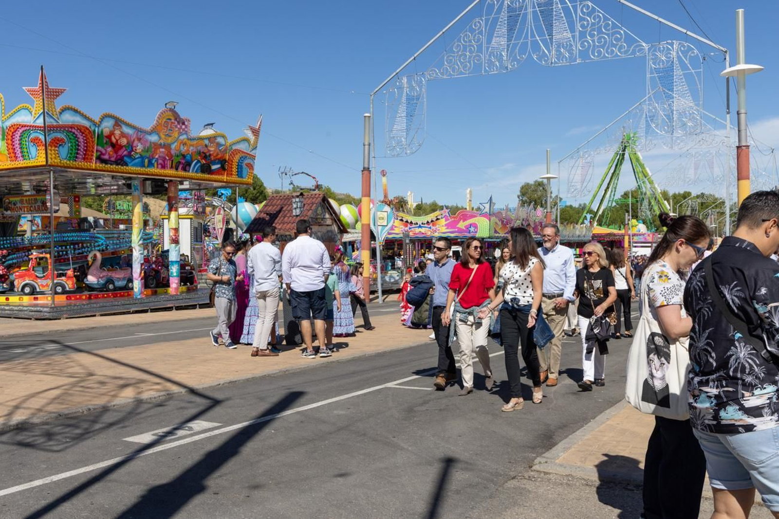 Los jiennenses disfrutan del primer sábado de Feria de San Lucas