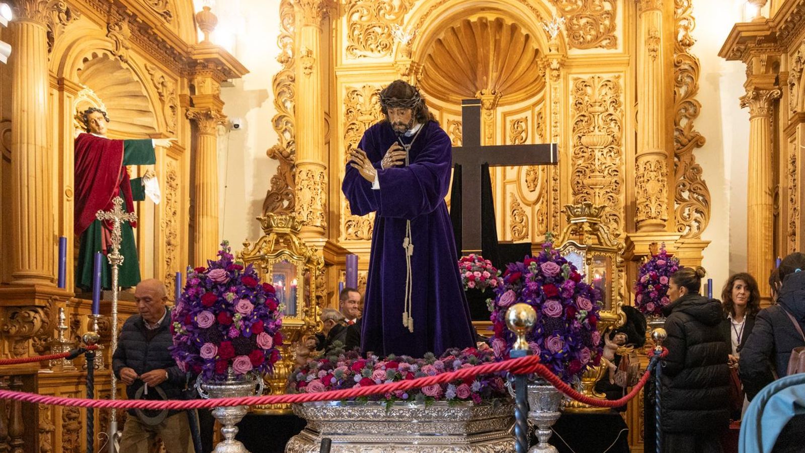 Segundo día del besapié de Nuestro Padre Jesús Nazareno