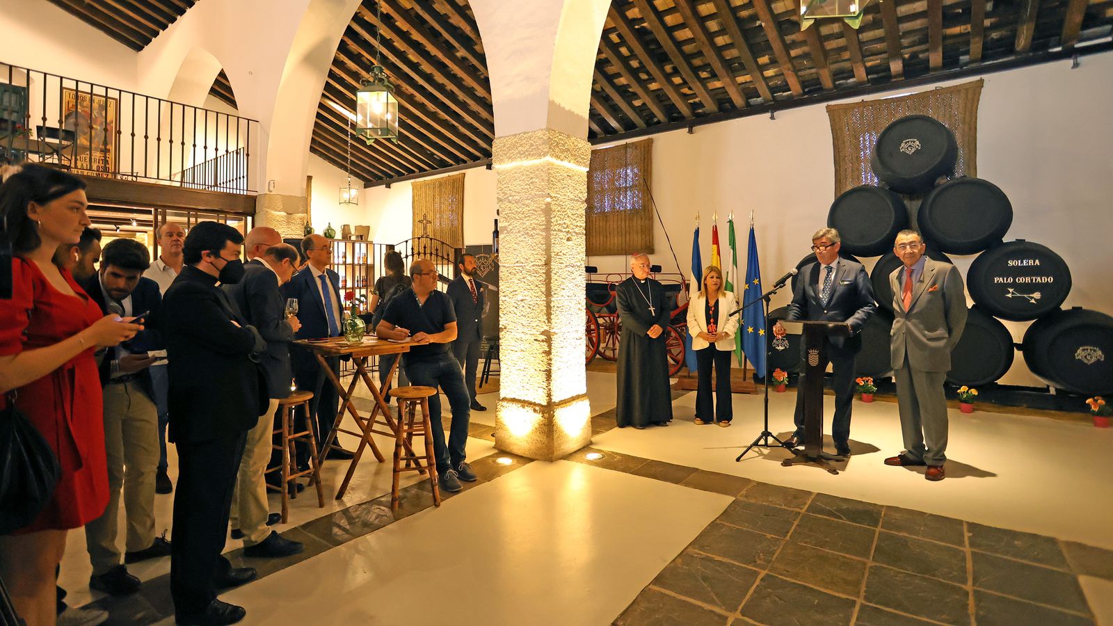 Imágenes de la inauguración de las nuevas Bodegas León Domecq