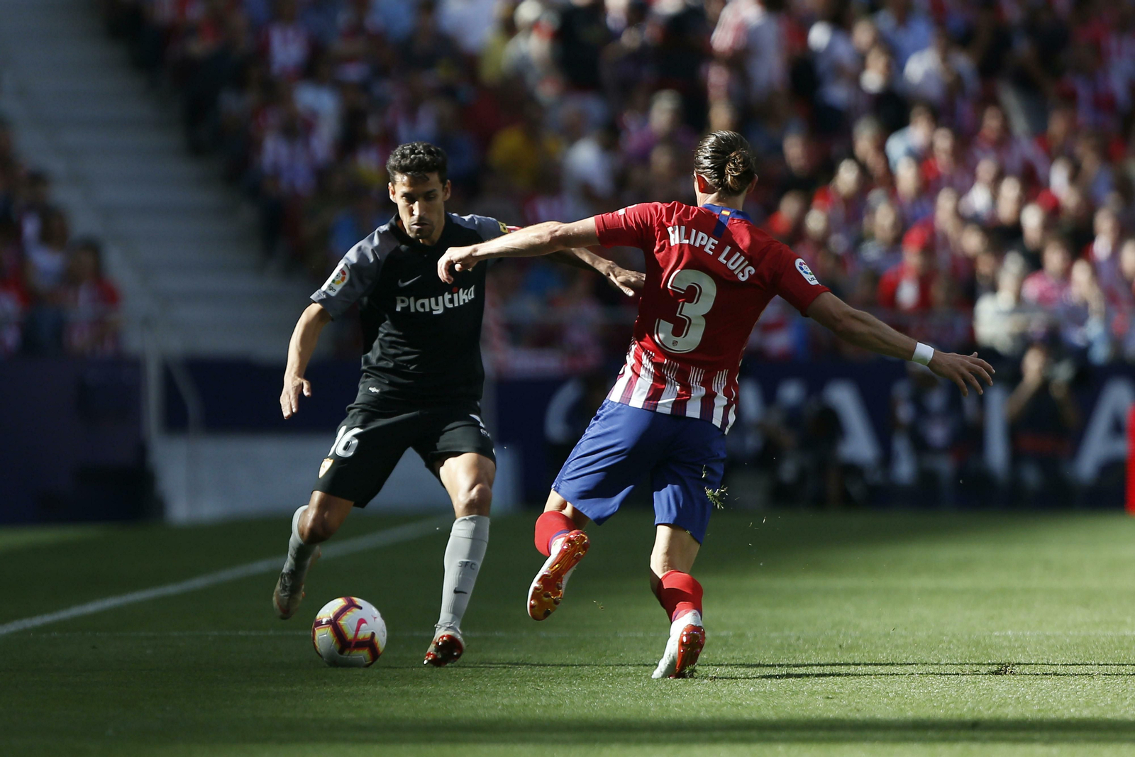 El Atlético de Madrid-Sevilla FC, en imágenes