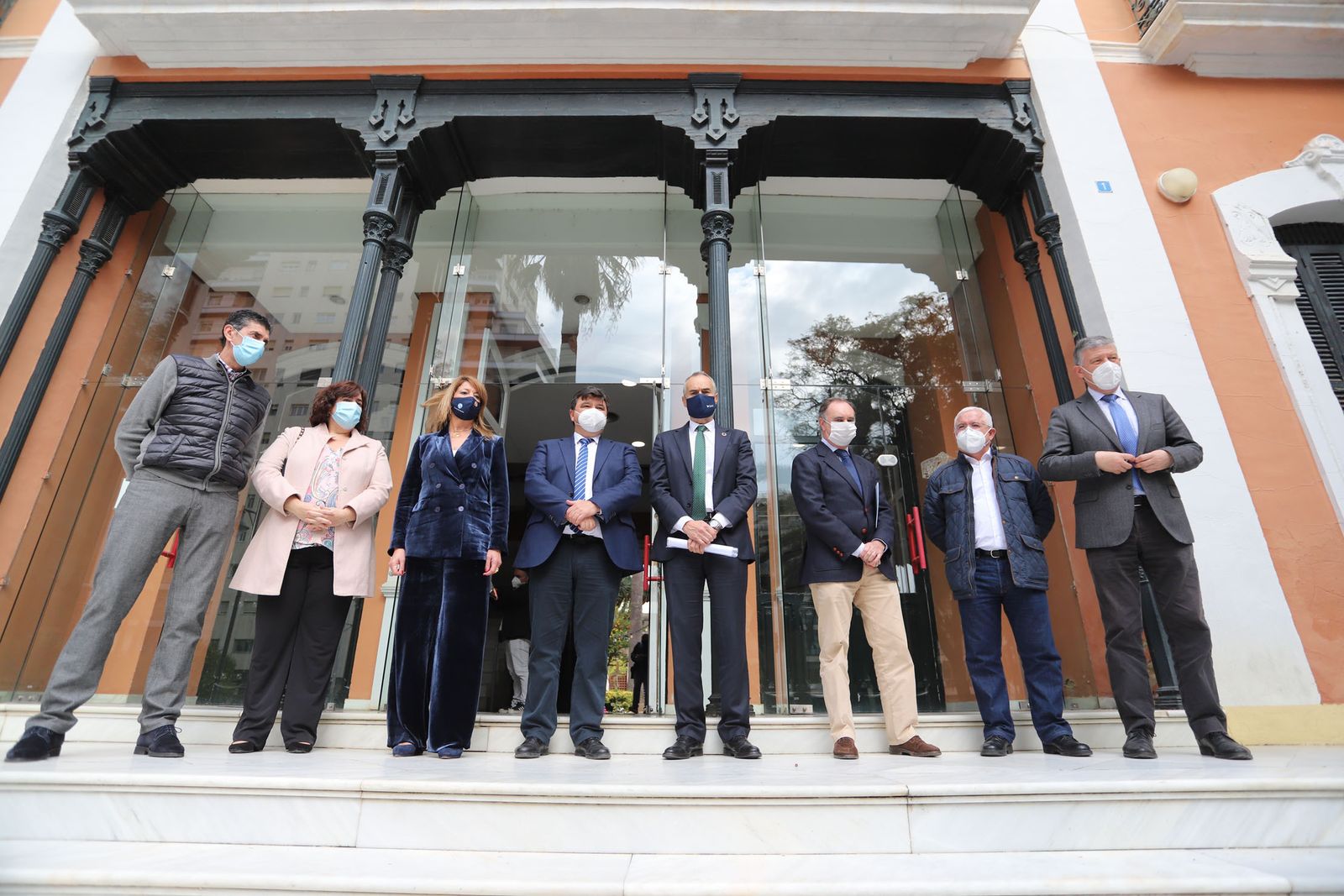 Imagen de los participantes en el encuentro que tuvo lugar en la Casa Colón.