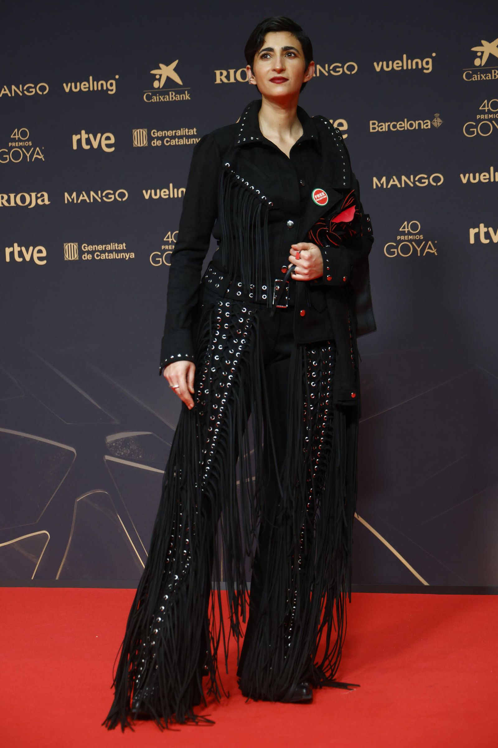 Alba Flores en los Premios Goya 2026.