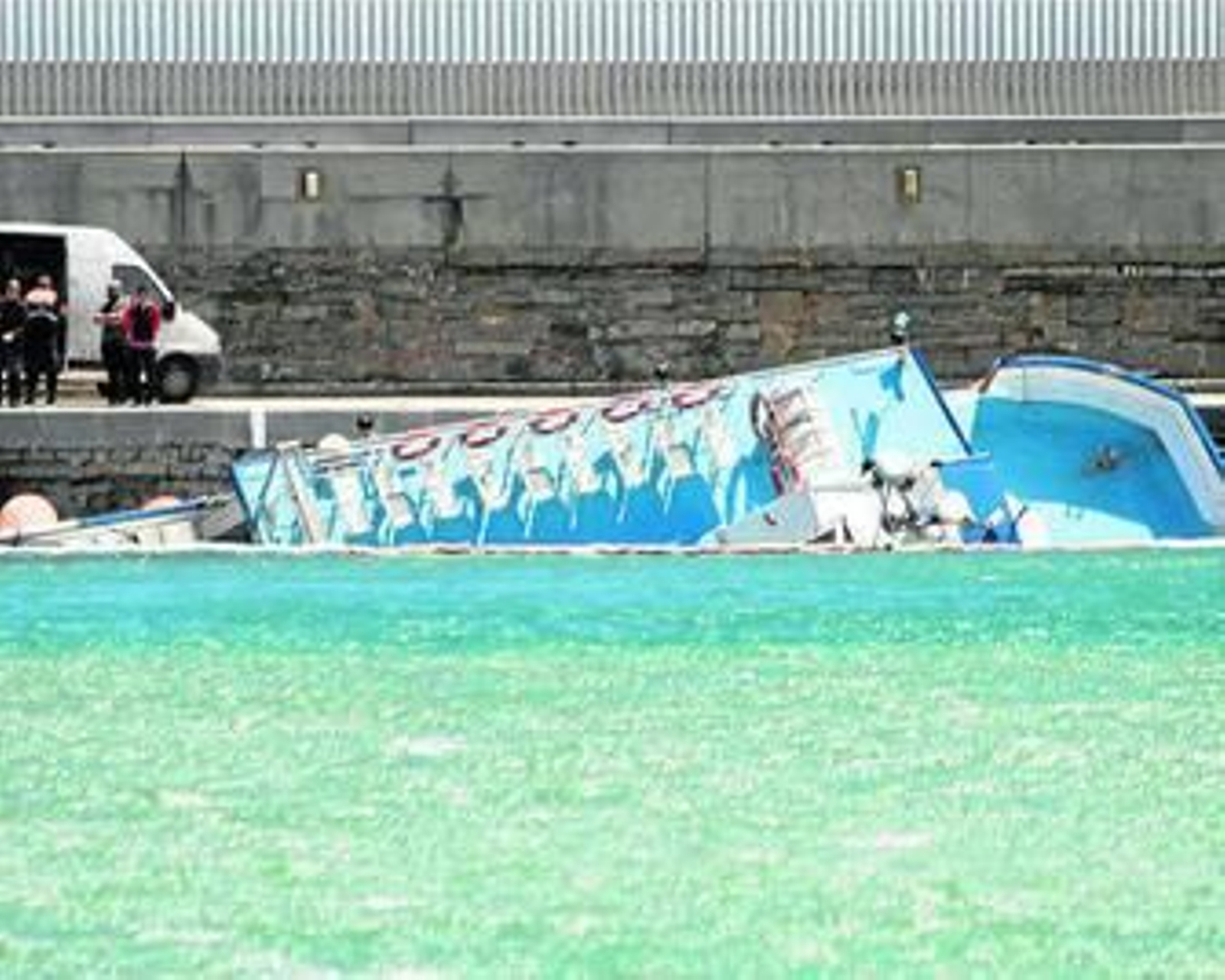 El buque tuvo una vía de agua que terminó por mandarlo al fondo del mar.