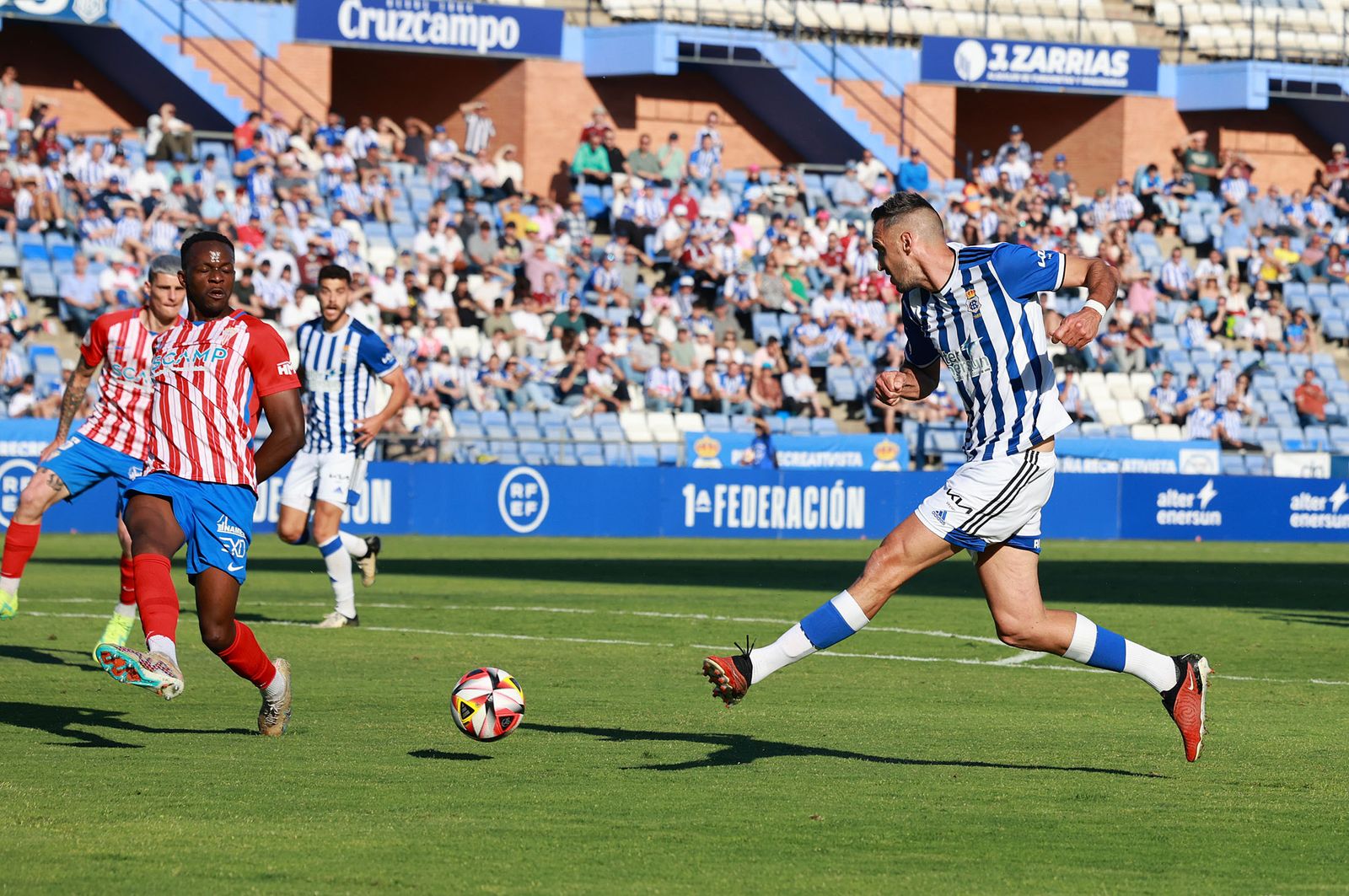 Imágenes del Recreativo de Huelva-Algeciras