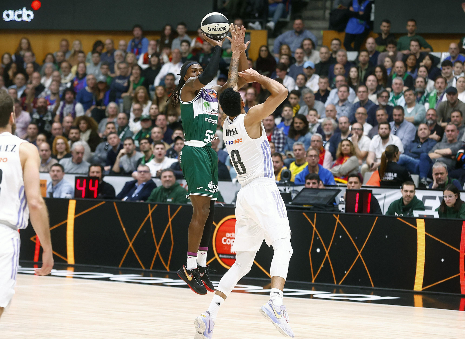Imagen del Real Madrid-Unicaja de Copa.