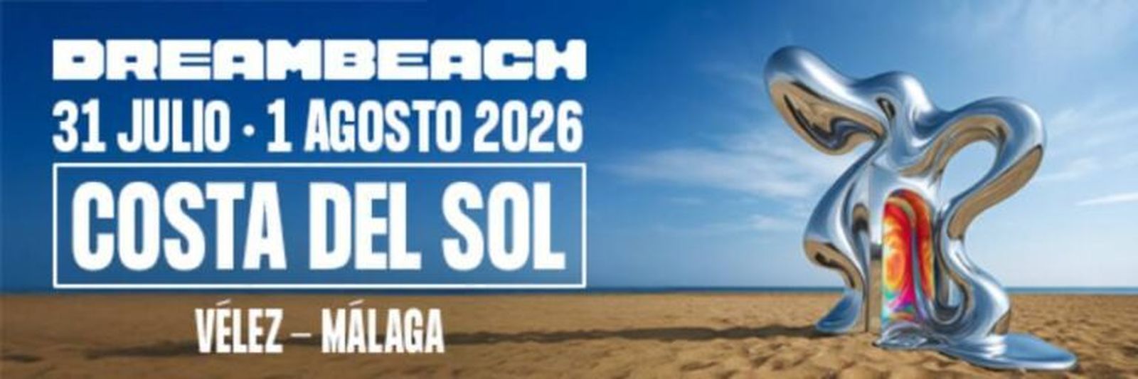 Cartel de Dreambeach Costa del Sol