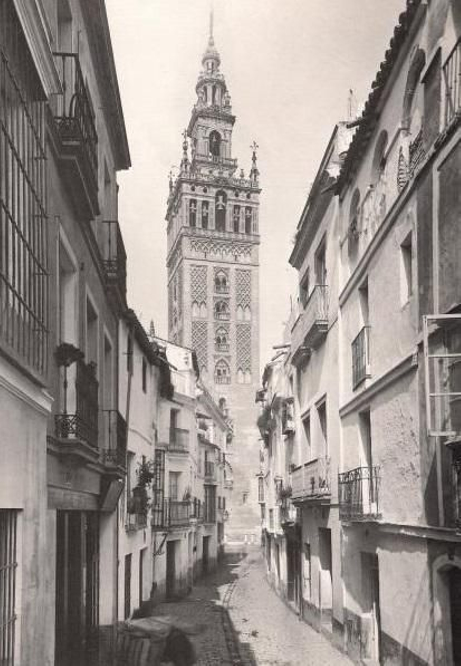 Postal de la calle Mateos Gago.