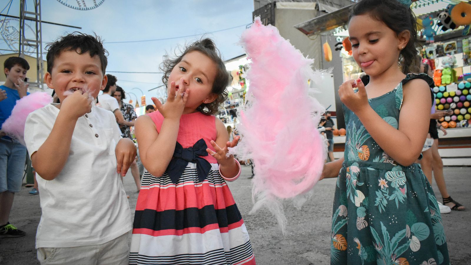El algodón dulce, ese objeto del deseo para los más pequeños