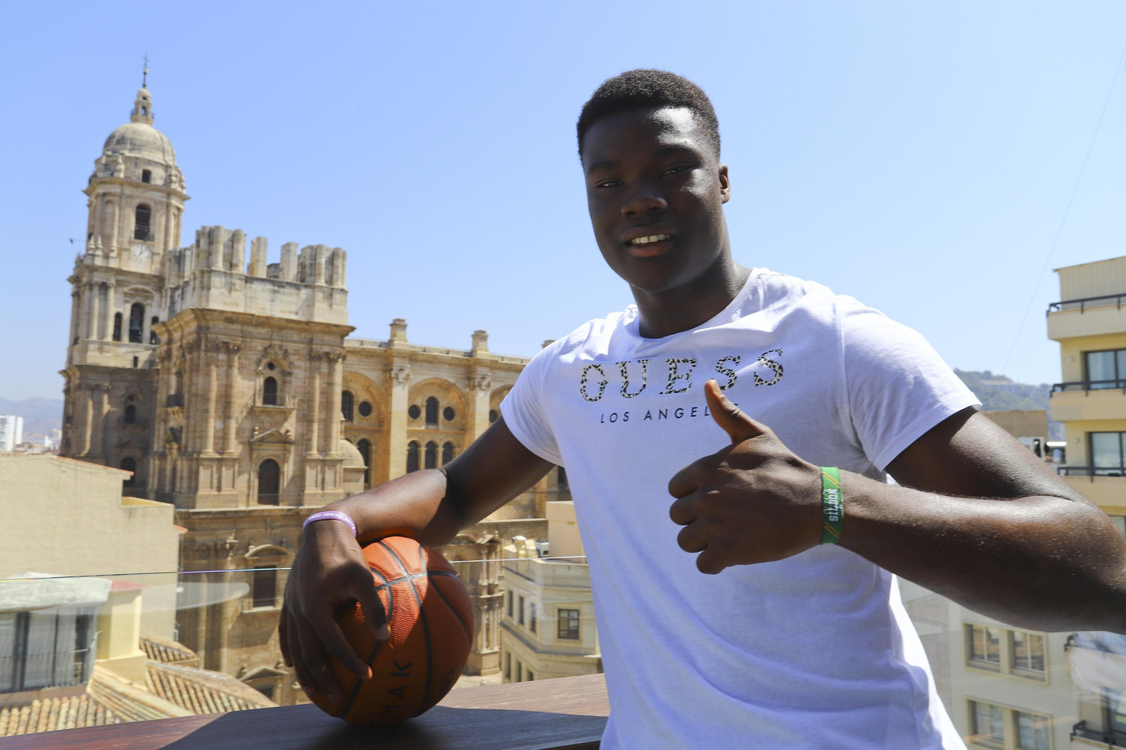 Gody Dike, en la entrevista con Málaga Hoy.