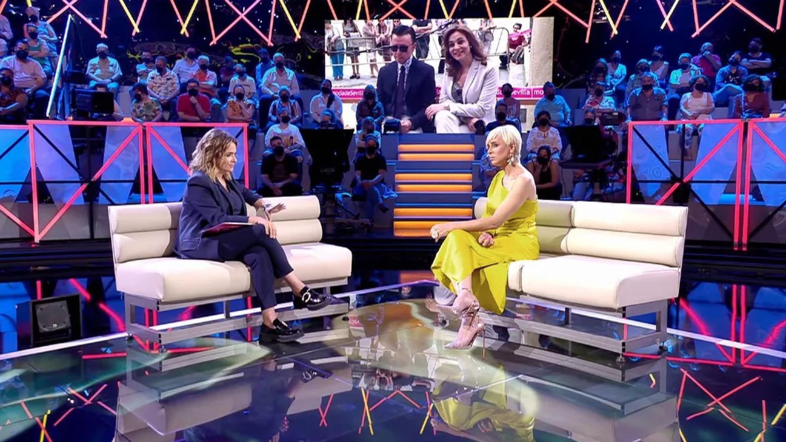 Ana María Aldón visita 'Déjate querer'