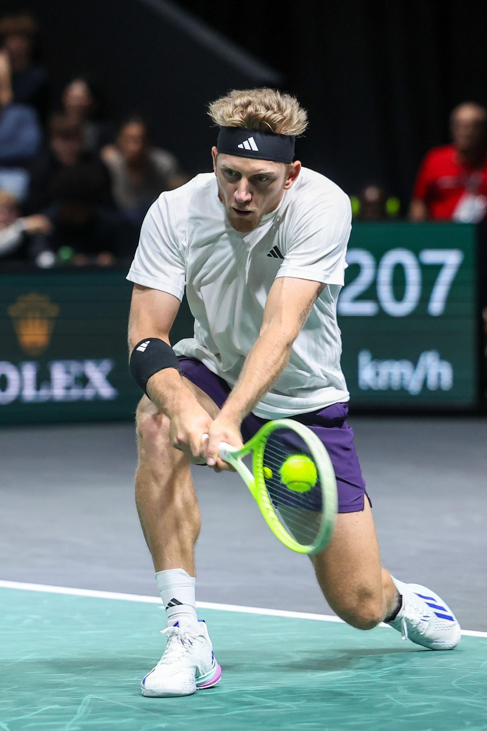 Alejandro Davidovich-Arthur Cazaux del Masters 1000 de París, en fotos