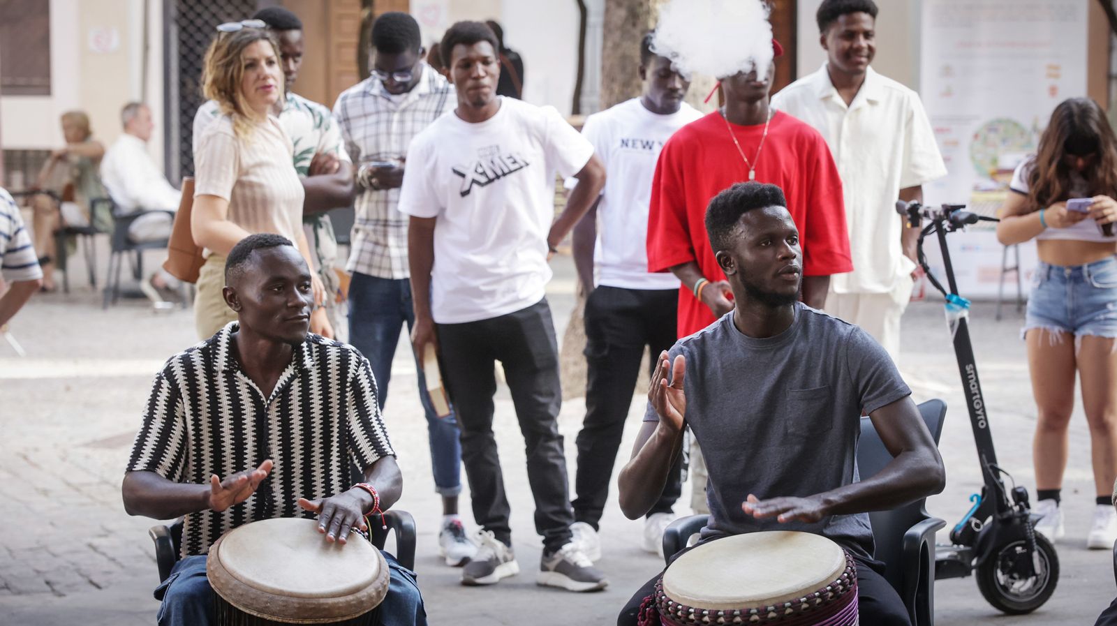 Imágenes de la celebración en Jerez del Día de África