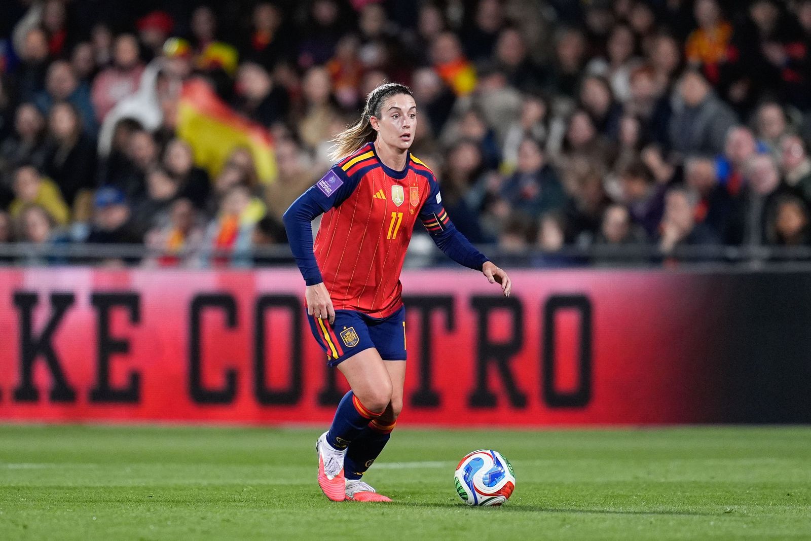 Las fotos del España-Islandia de fútbol femenino