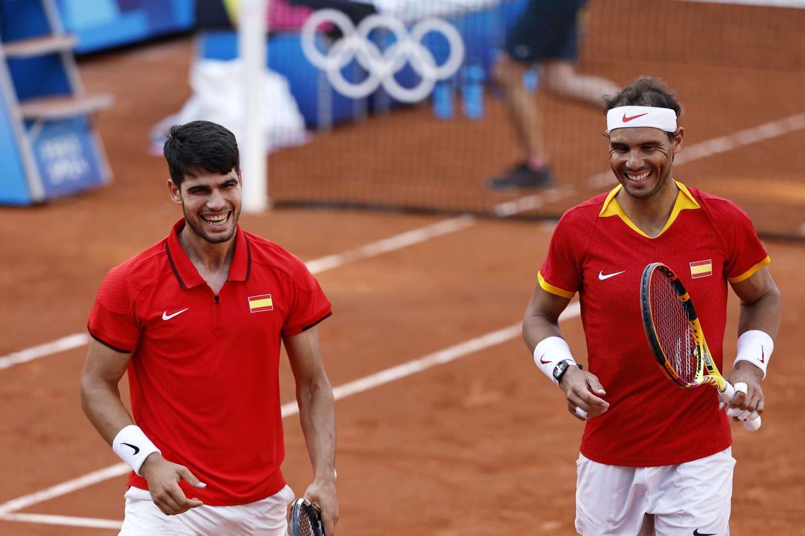 Nadal y Alcaraz disputaron juntos los dobles en los Juegos Olímpicos de París 2024