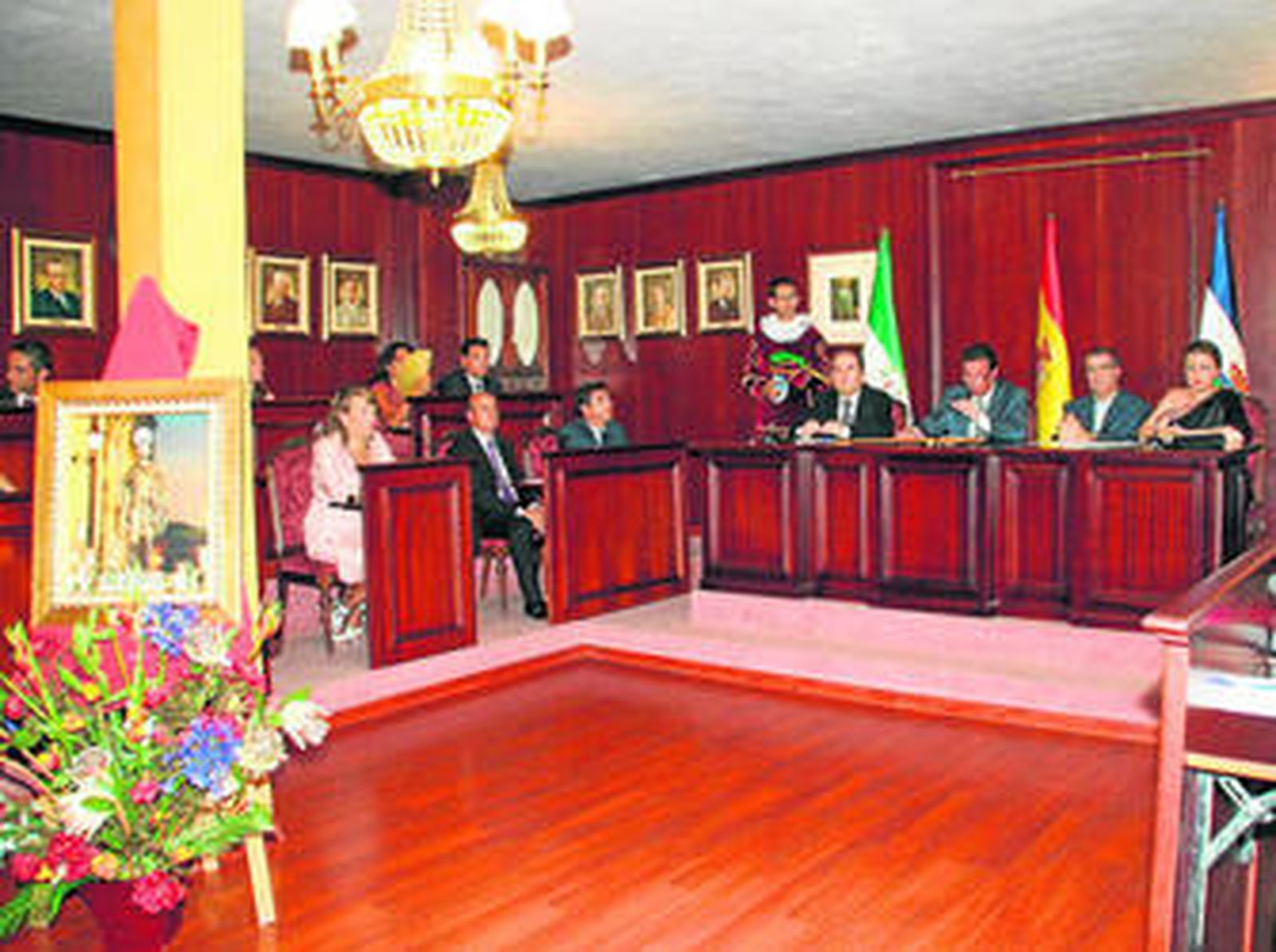 El Pleno del Ayuntamiento de Lepe ratificó ayer el nombramiento de San Roque como Patrón de la ciudad.