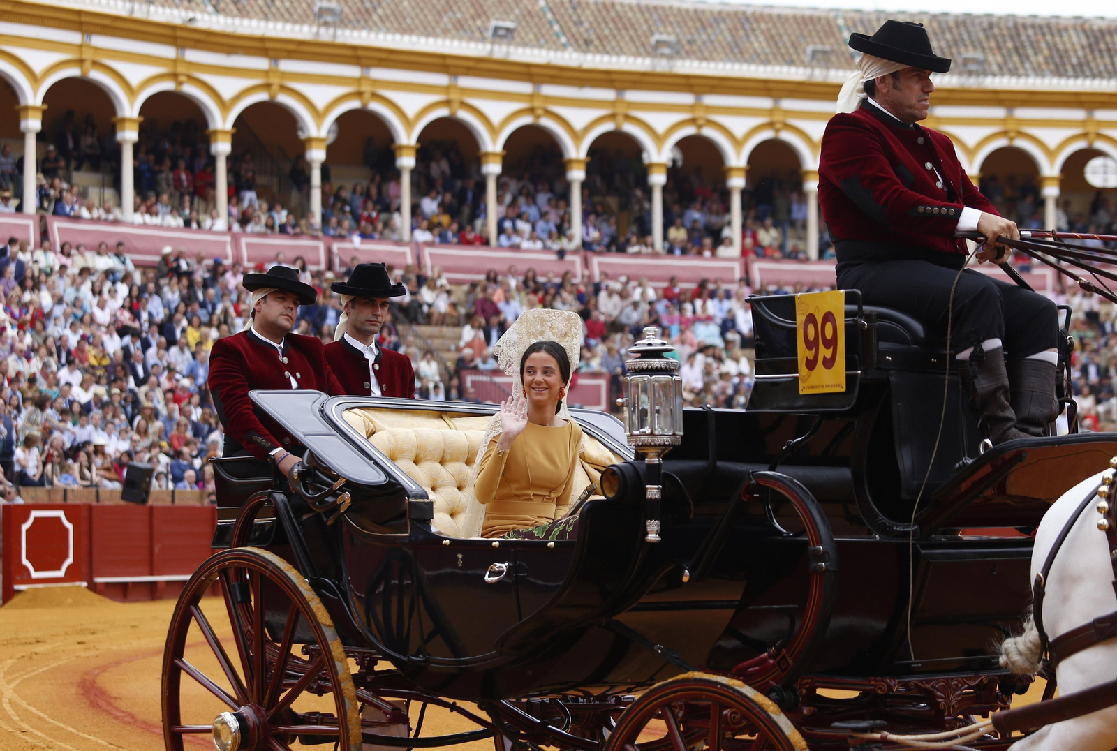 La 34º exhibición de enganches de la Feria de Sevilla en imágenes
