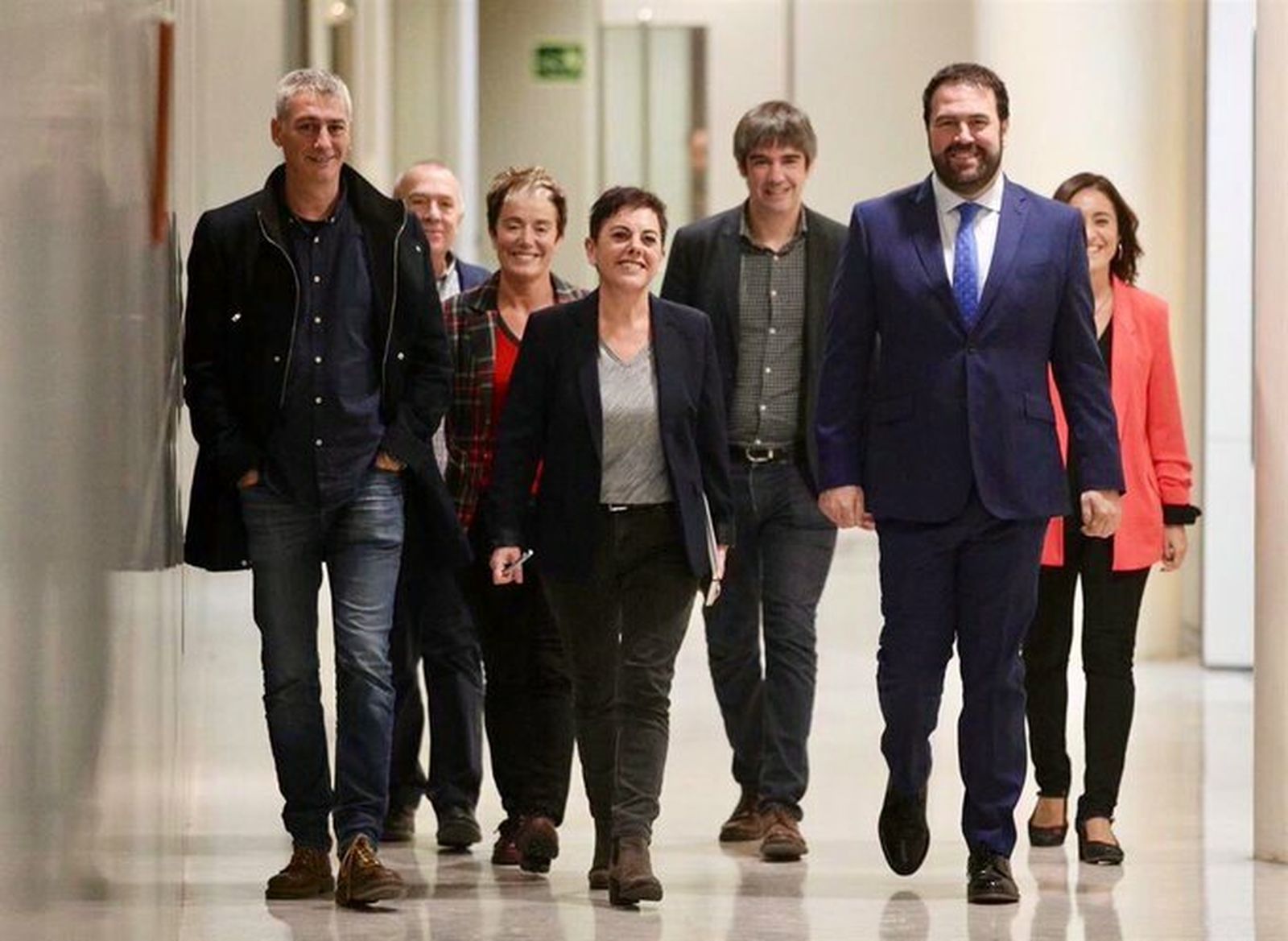 Las bases de EH Bildu respaldan la abstención en la investidura de Sánchez