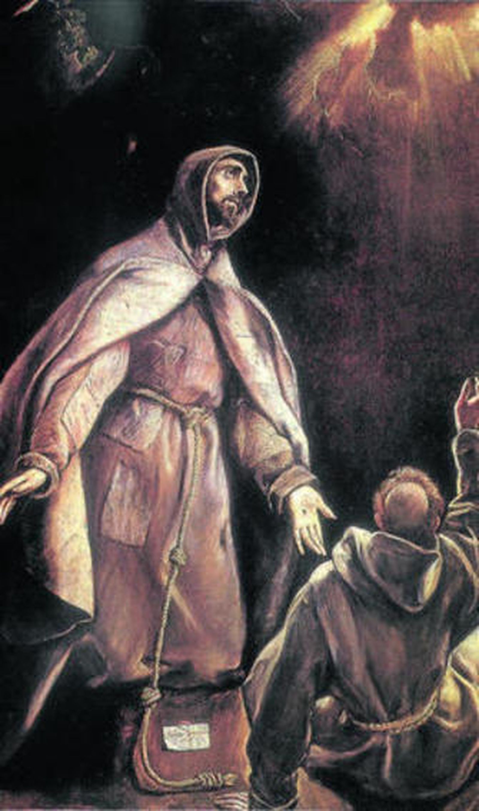 Imagen del cuadro de El Greco.