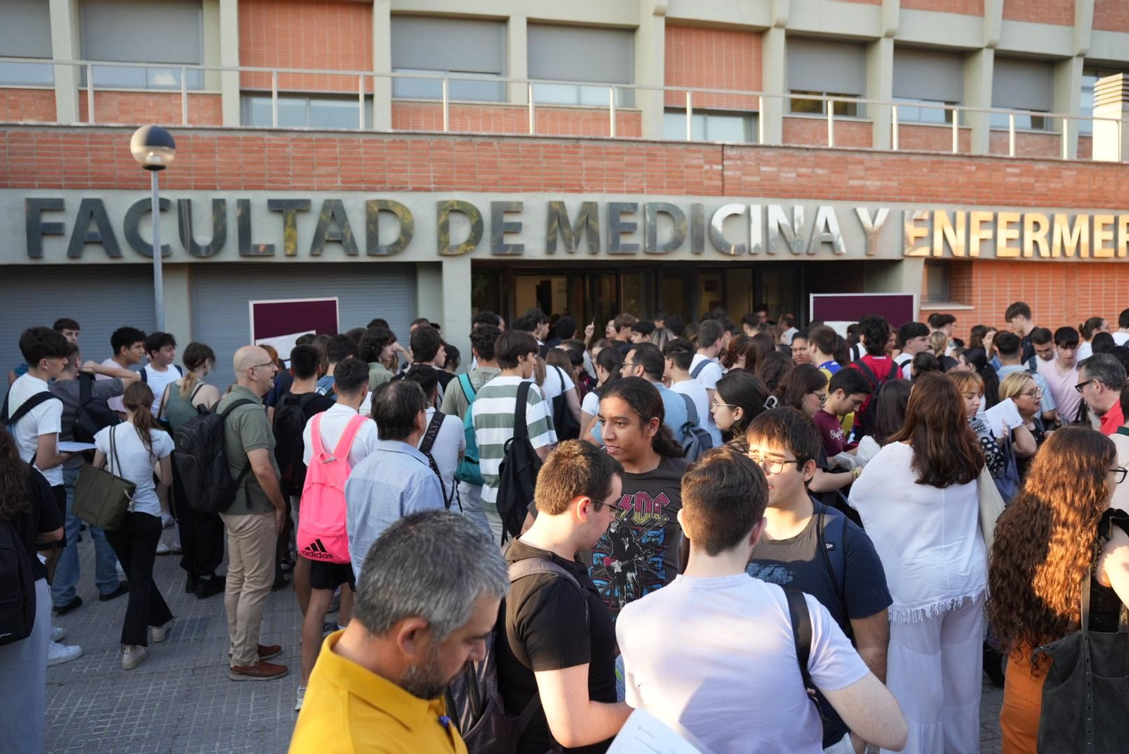 Las imágenes de la convocatoria extraordinaria de la Selectividad en Córdoba