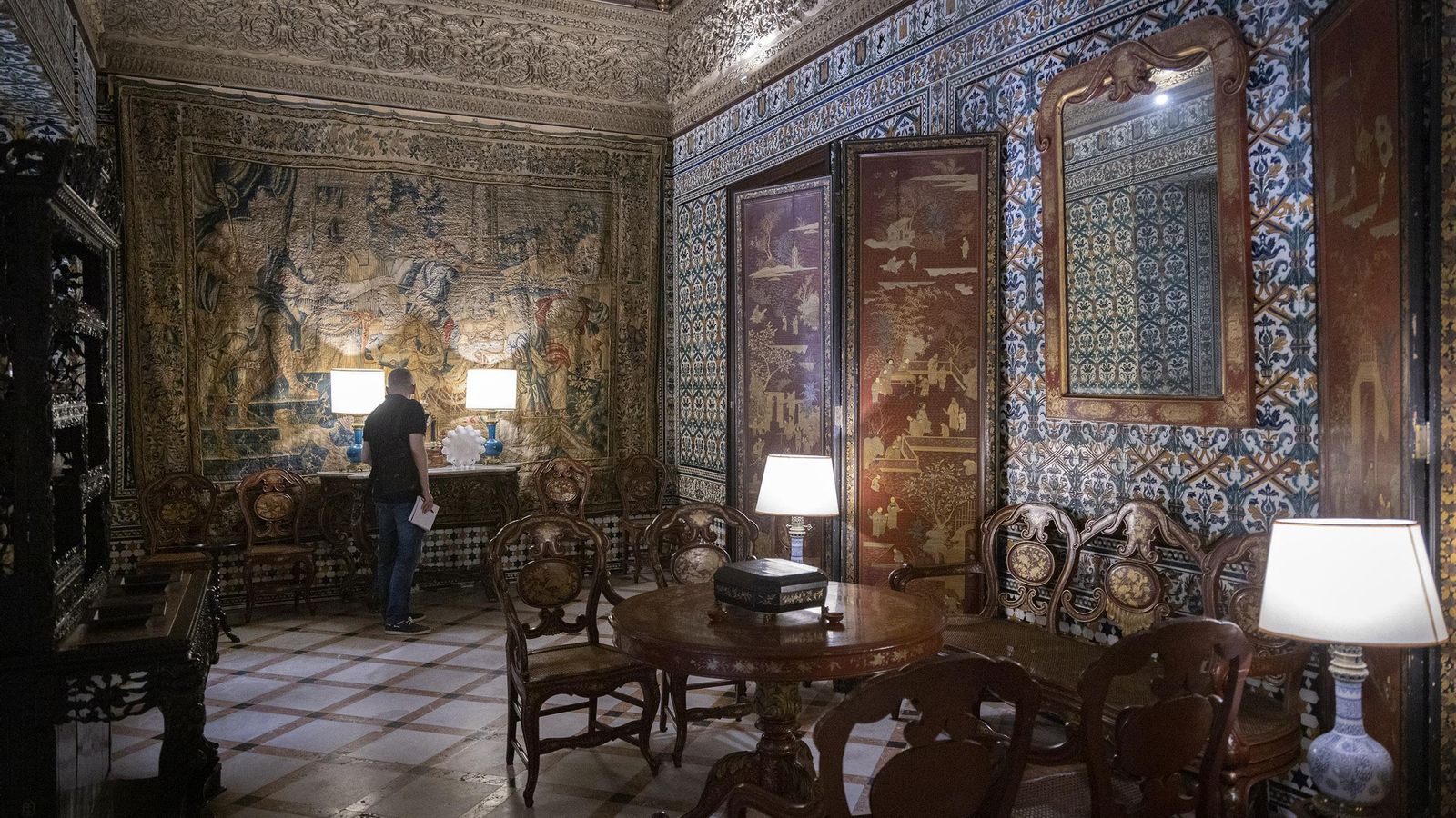 El salón diseñado por José Gestoso.