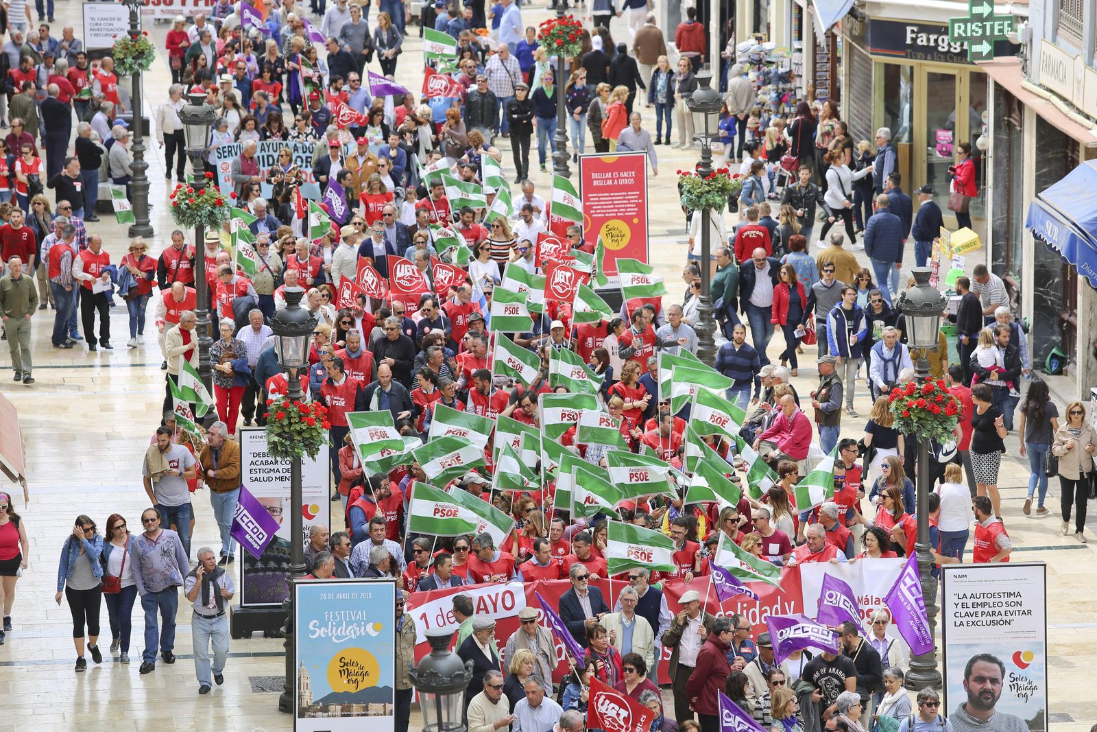 Manifestación del 1 de mayo