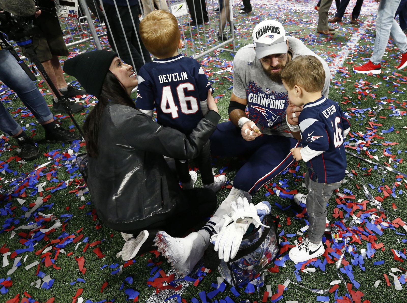 Las imágenes de la final de la Super Bowl