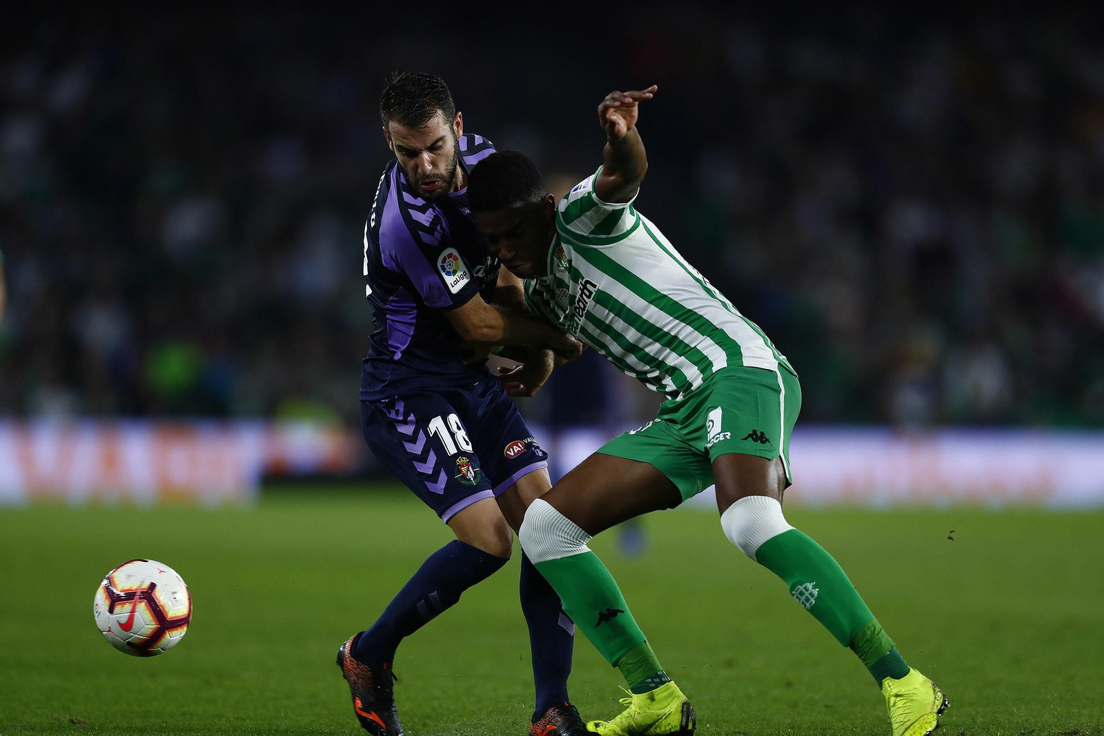 Las imágenes del Betis-Valladolid