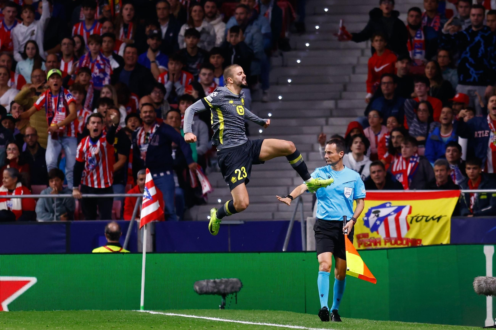 Las mejores imágenes del Atlético de Madrid en su duelo contra el Lille