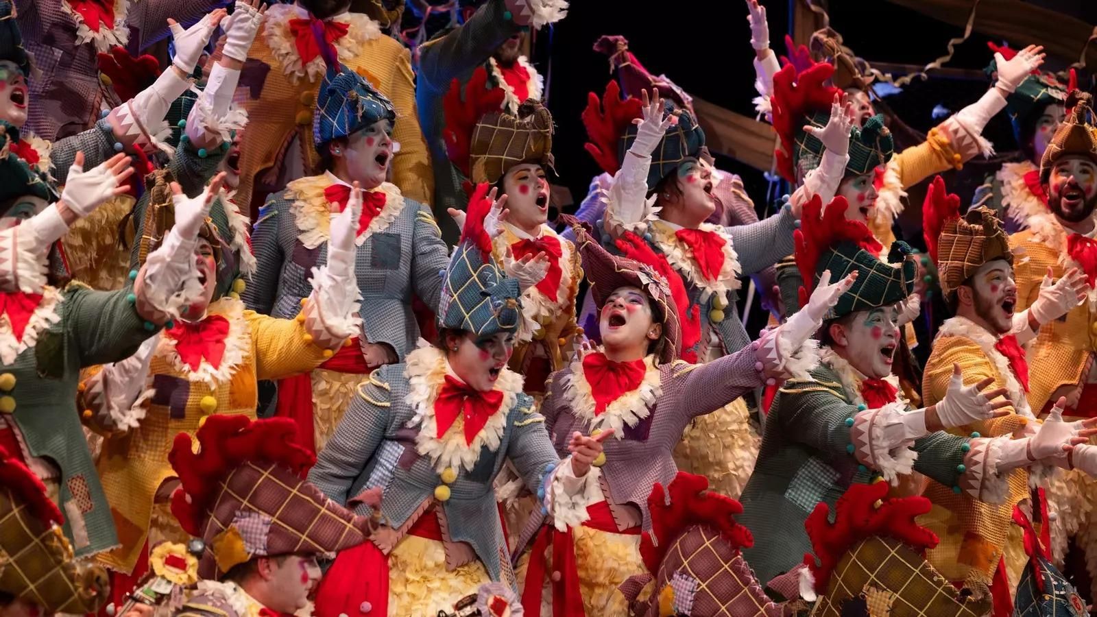 El coro 'El gallinero', en 2025.