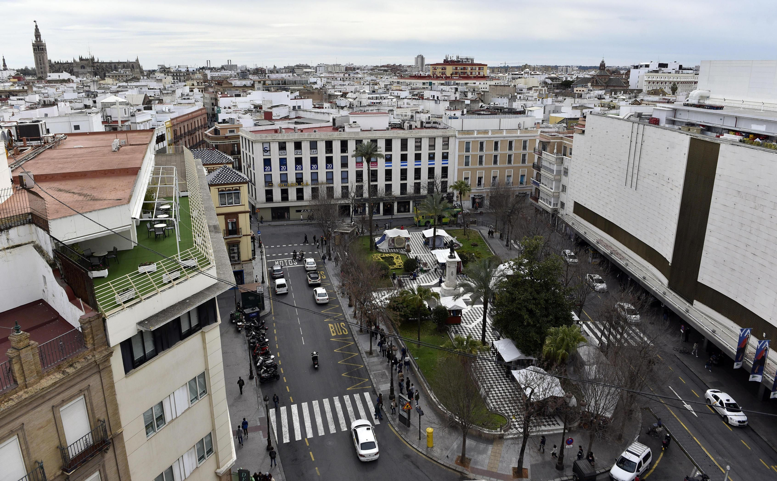 Vista de la Plaza del Duque.