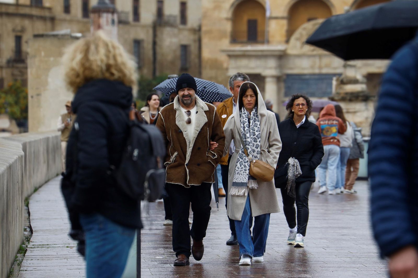 La borrasca Éowyn no consigue deslucir el Mercado Andalusí, en imágenes