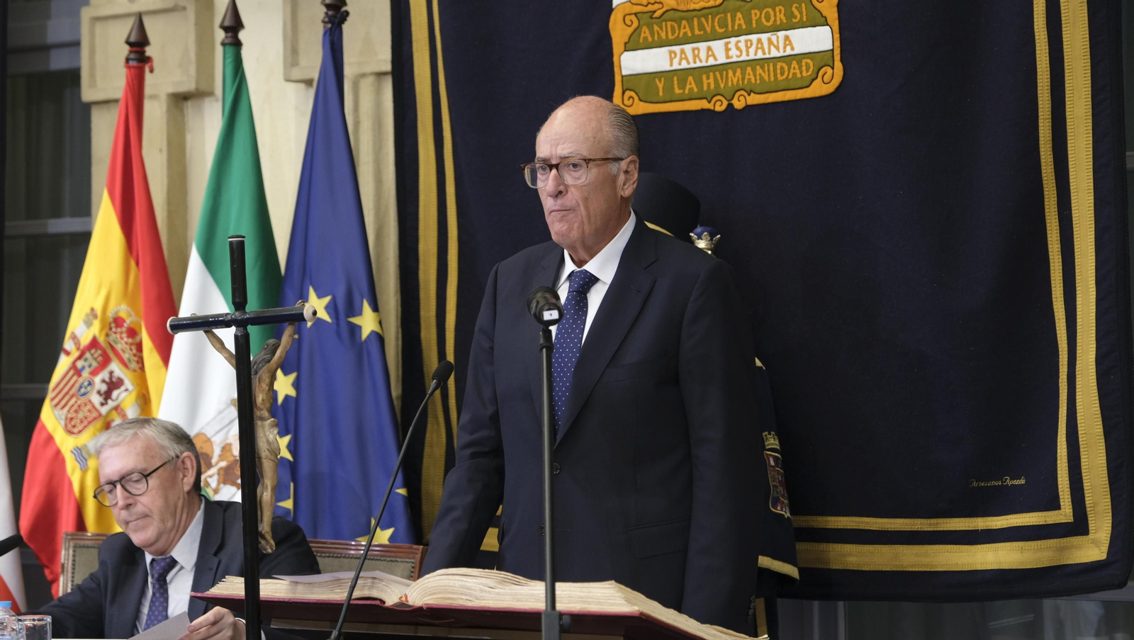 Imágenes del acto de constitución de la Diputación de Almería