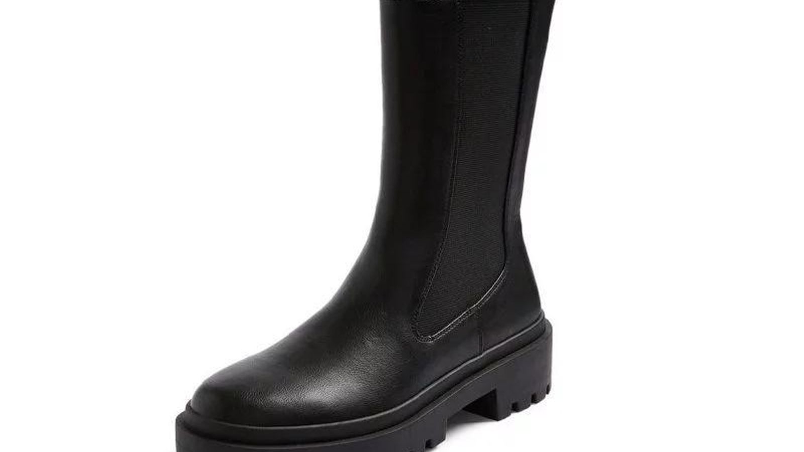 Botas track de Primark.