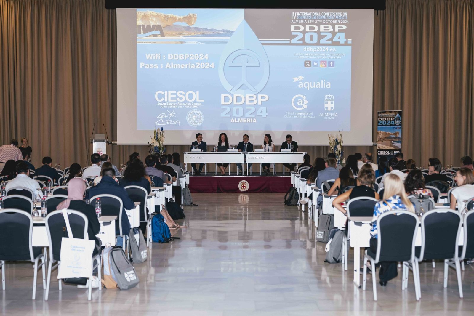 Uno de los congresos celebrados en el Palacio de El Toyo el pasado año