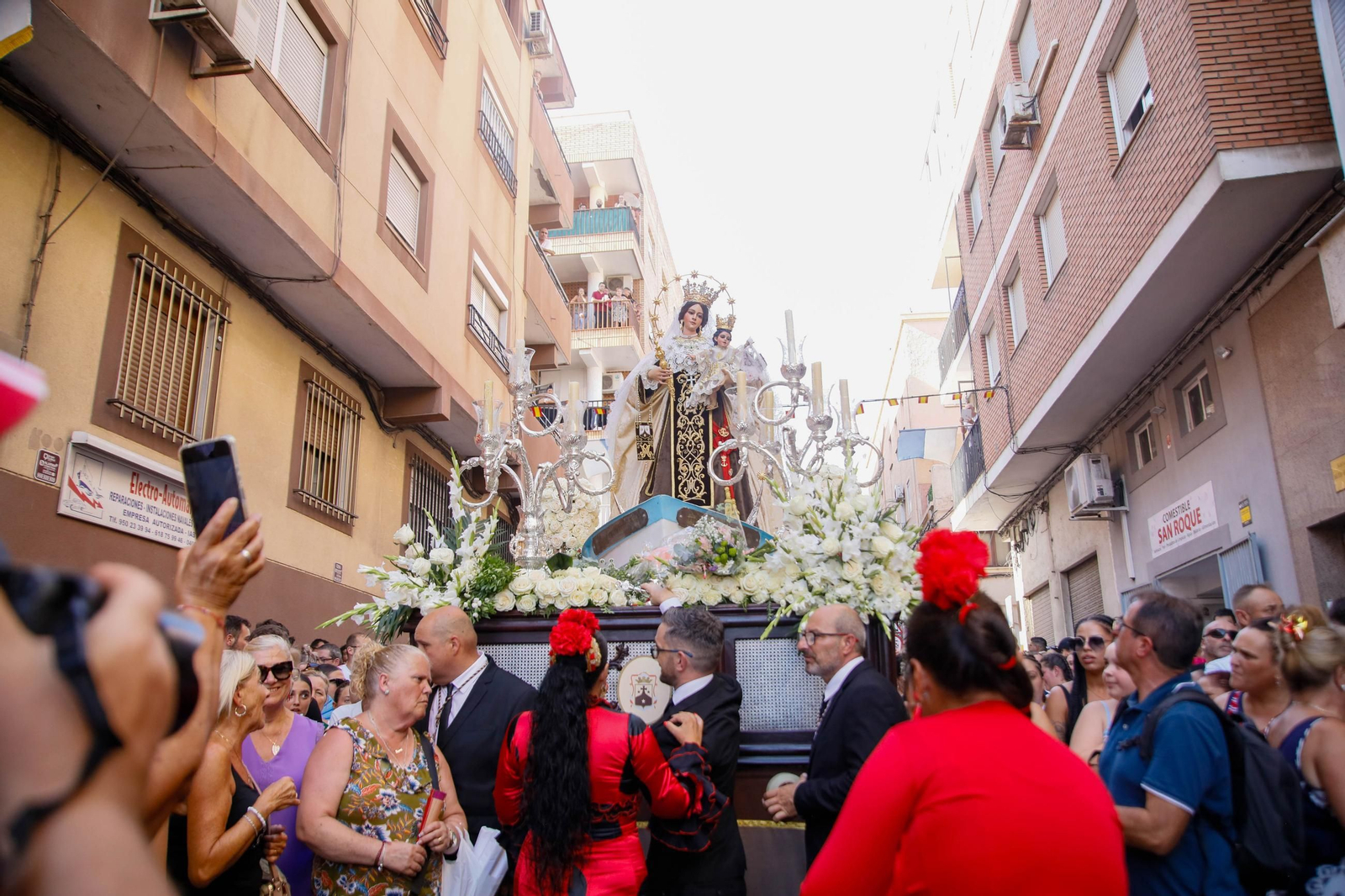 Procesión de Alabanza a la Santísima Virgen del Carmen de Almería