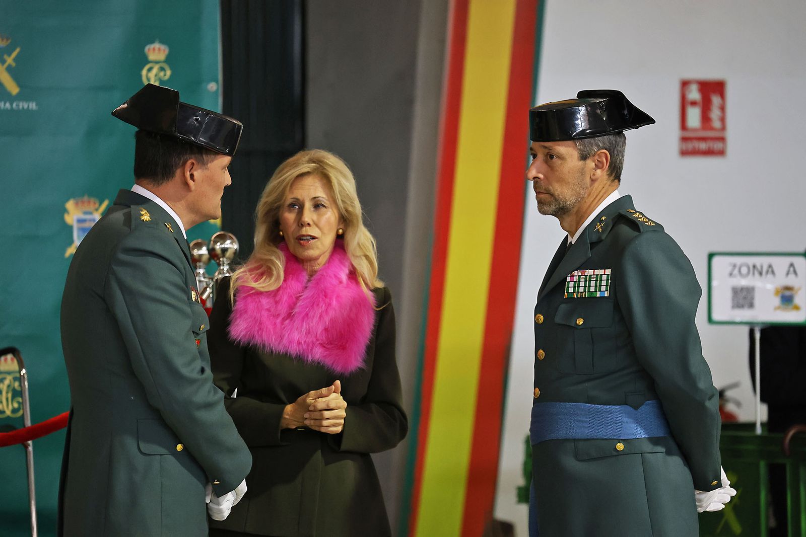 Imágenes de la jura del cargo de Julio Serrano Checa como Jefe de la Comandancia de la Guardia Civil de Huelva