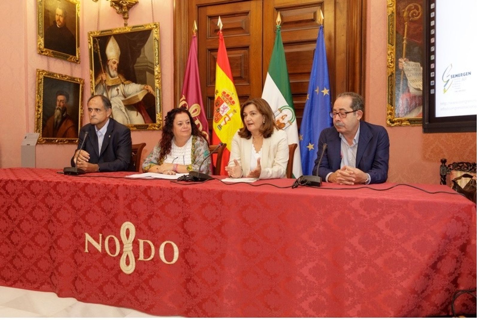 Un momento de la presentación del congreso de médicos de Atención Primaria.