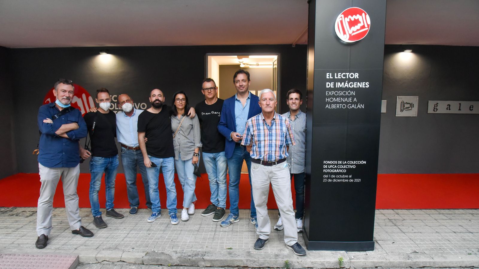 Las fotos del la exposición homenaje a Alberto Galan