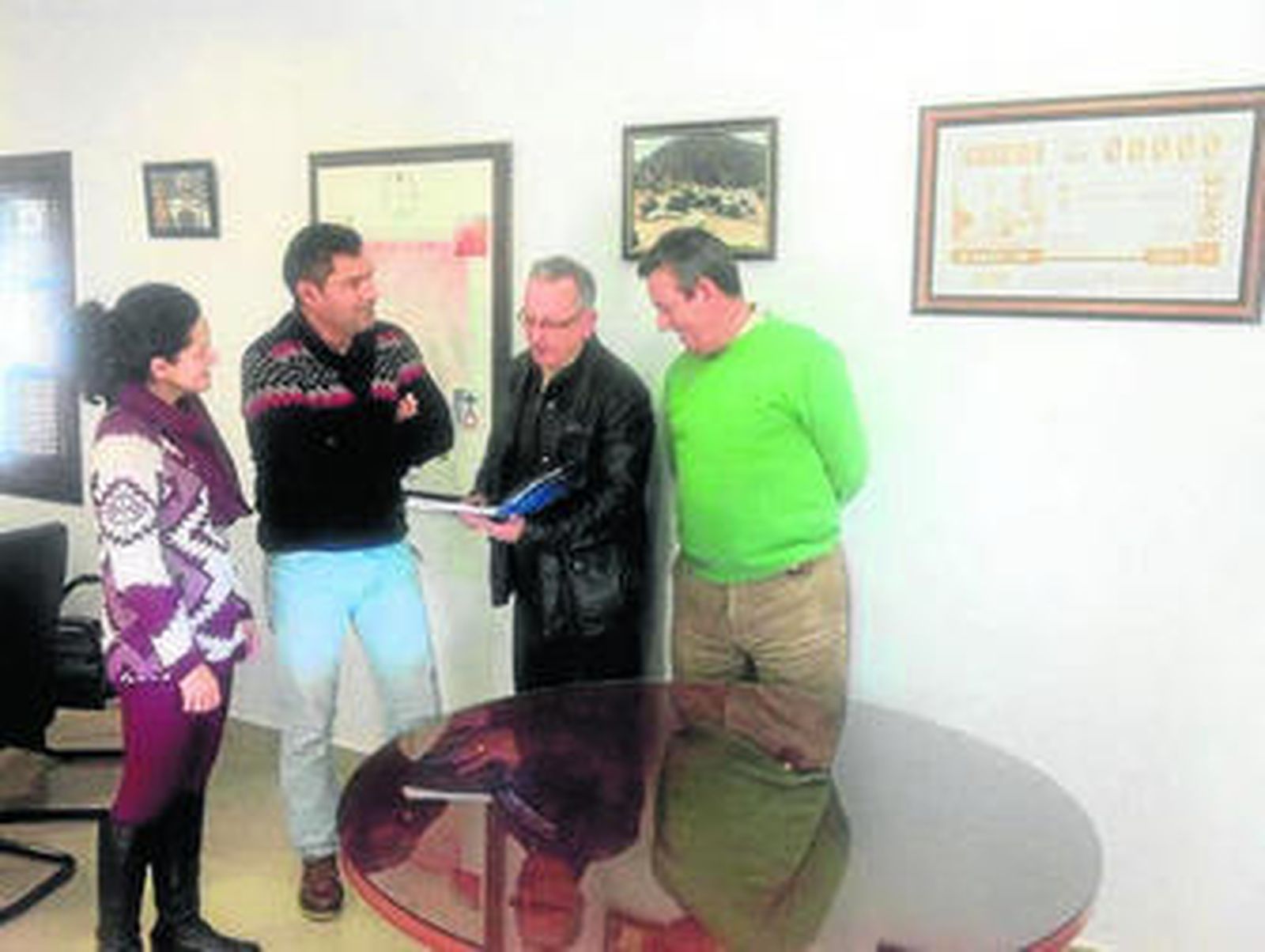 Miembros de la comisión organizadora de este evento.